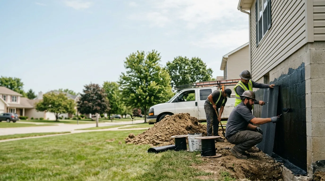 Basement Waterproofing in Bernie, MO near me